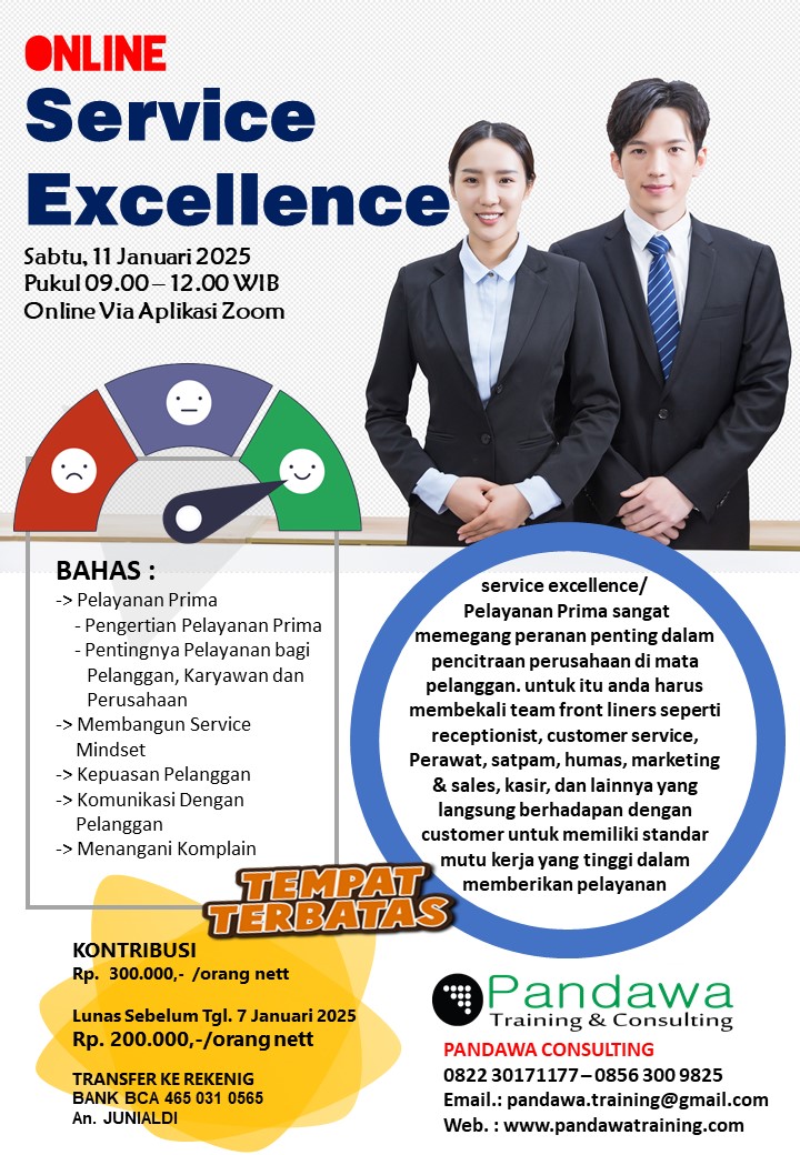 SERVICE EXCELLENCE